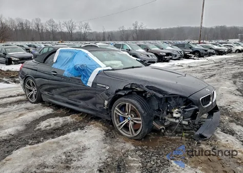 2013 BMW M6 z USA, uszkodzony, nr VIN WBSLZ9C59DDZ78115